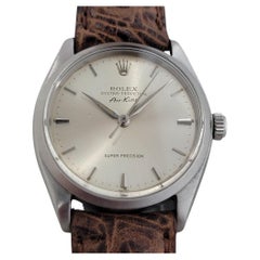 Herren Rolex Oyster Precision Ref 5500 Air King Automatik 1960er Jahre Schweizer RA340