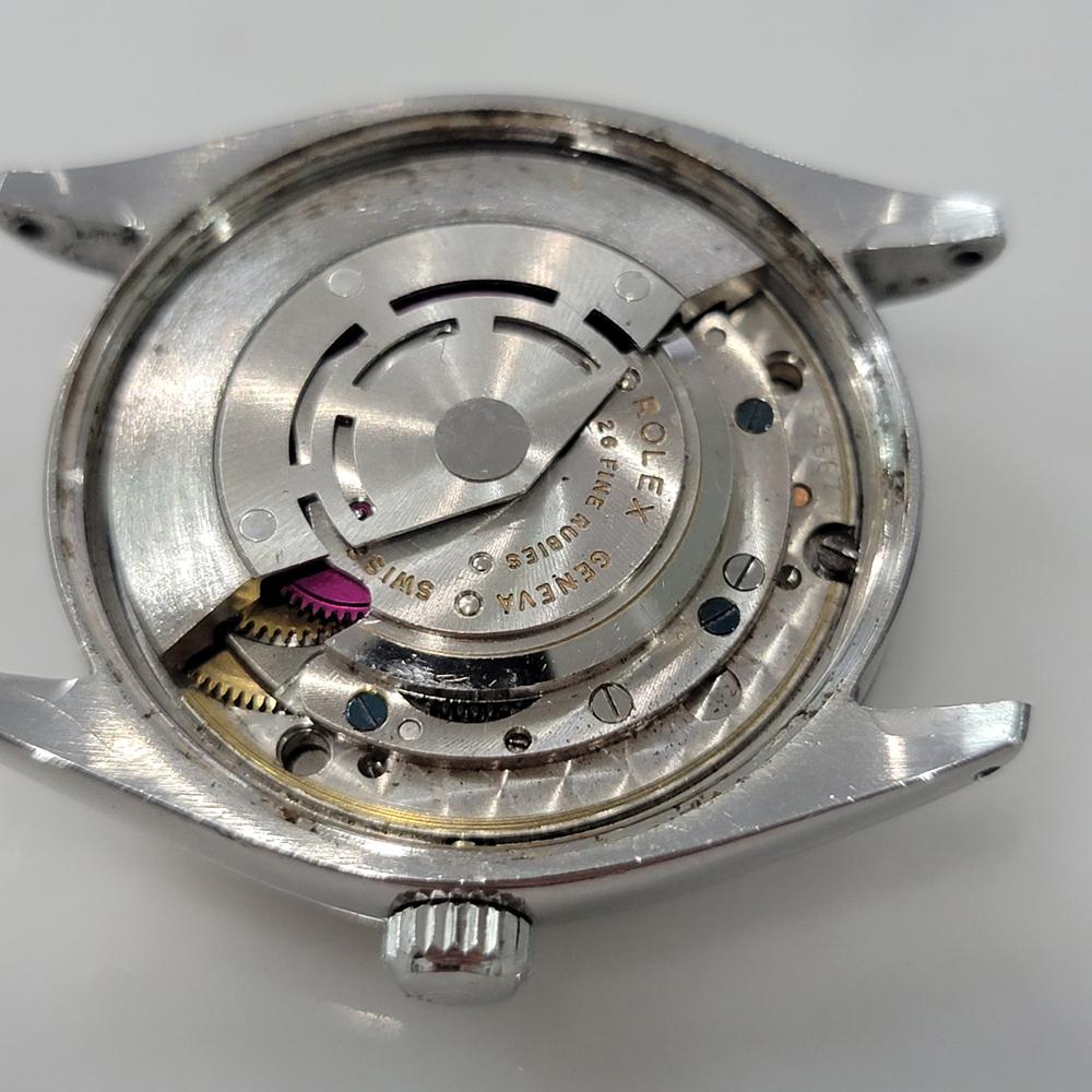 Rolex Oyster Precision Ref 5500 Air King 34mm Automatico 1960s Uomo RA340T 5