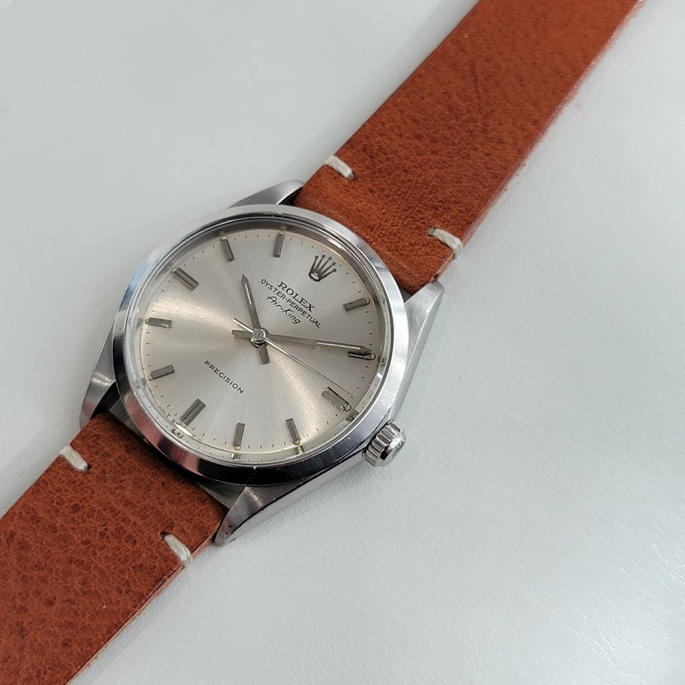 Men's Mens Rolex Oyster Precision Ref 5500 Air King Automatic 1960s Swiss RJC191T For Sale