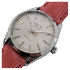 Mens Rolex Oyster Precision Ref 5500 Air King Automatic Swiss 1970s RJC190S