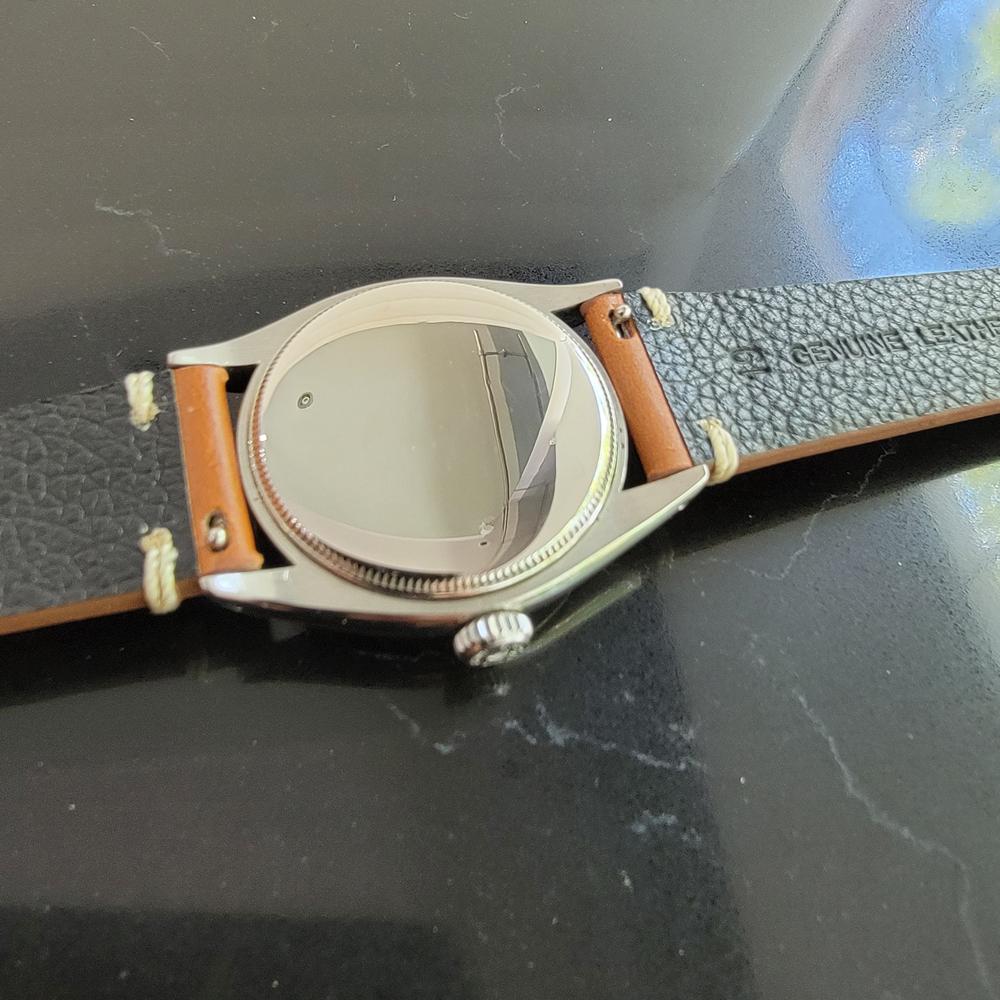 Herren Rolex Oyster Precision Ref 6022 Handgetrieben ca. 1950er Jahre Vintage MA211TAN 5