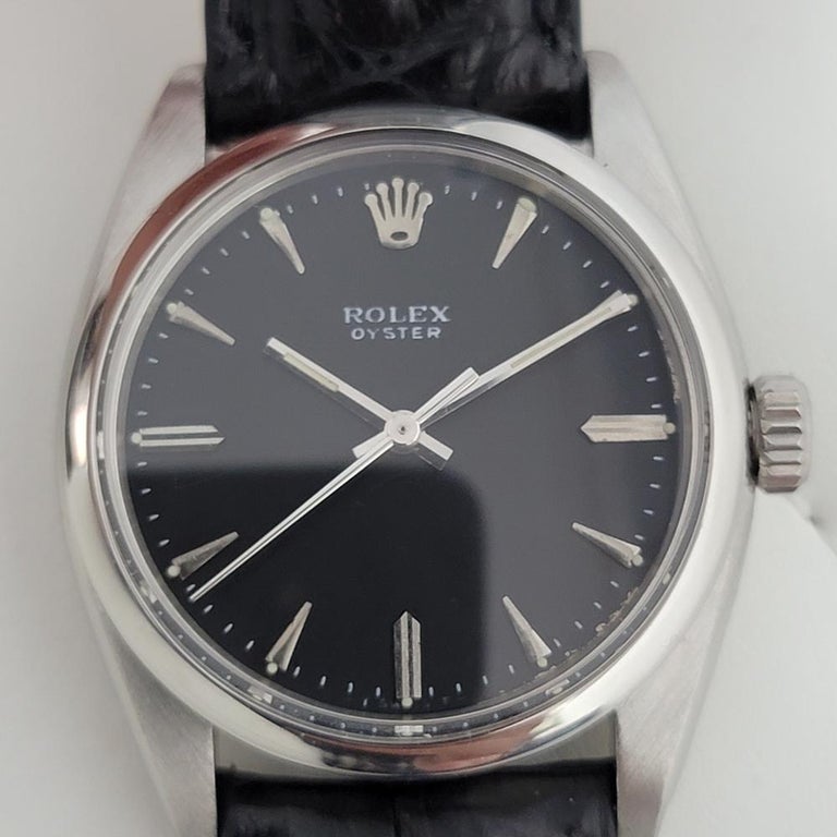 Mens Rolex Oyster Precision Ref 6424 Hand-Wind 1950s Swiss Vintage RJC116  For Sale at 1stDibs