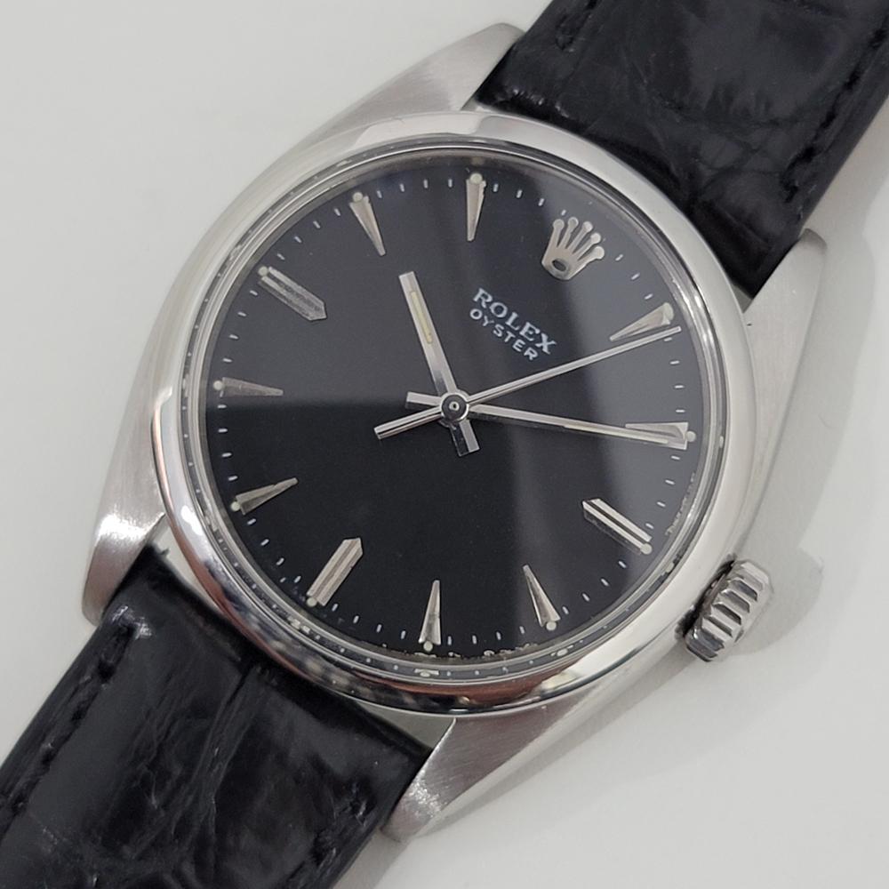 Herren Rolex Oyster Precision Ref 6424 Handgetrieben 1950er Jahre Schweizer Vintage RJC116 2