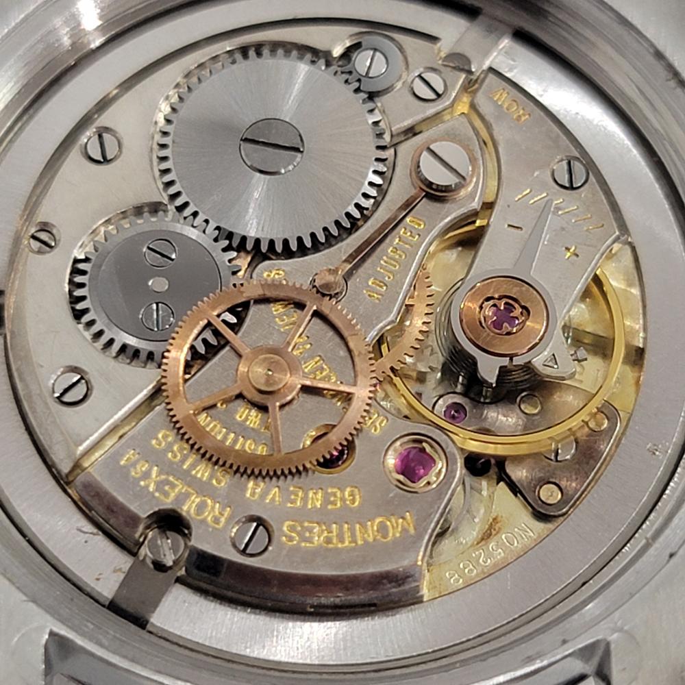Herren Rolex Oyster Precision Ref 6424 Handgeflügelt 1950er Jahre Vintage RJC116B 8