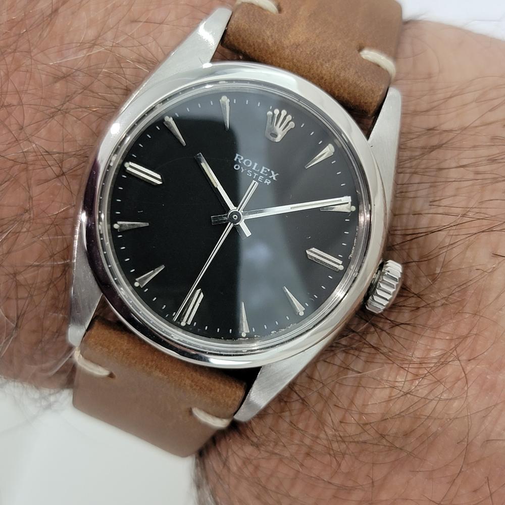 Herren Rolex Oyster Precision Ref 6424 Handgeflügelt 1950er Jahre Vintage RJC116B 10