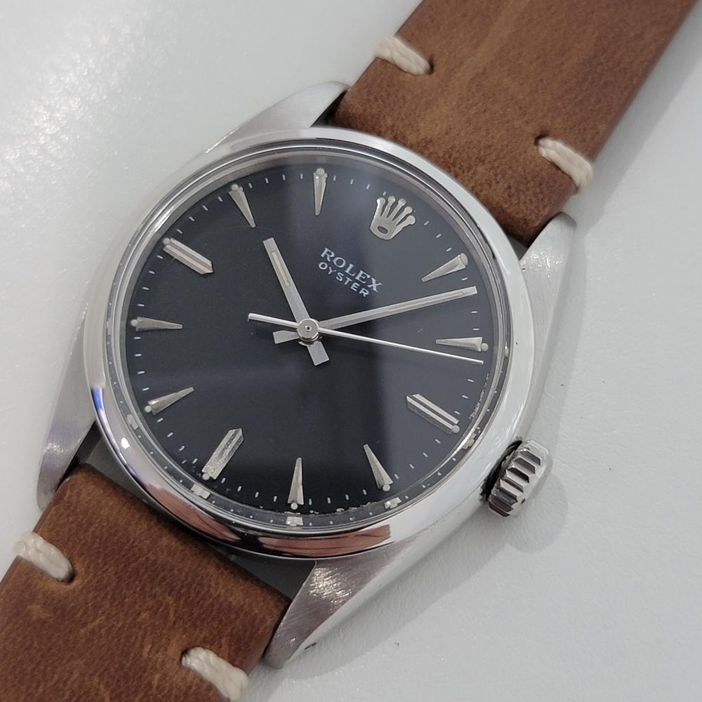 Herren Rolex Oyster Precision Ref 6424 Handgeflügelt 1950er Jahre Vintage RJC116B 1