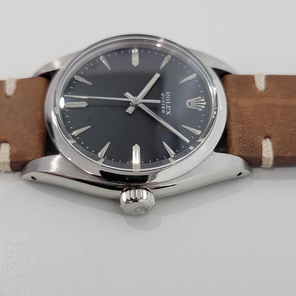Herren Rolex Oyster Precision Ref 6424 Handgeflügelt 1950er Jahre Vintage RJC116B 2