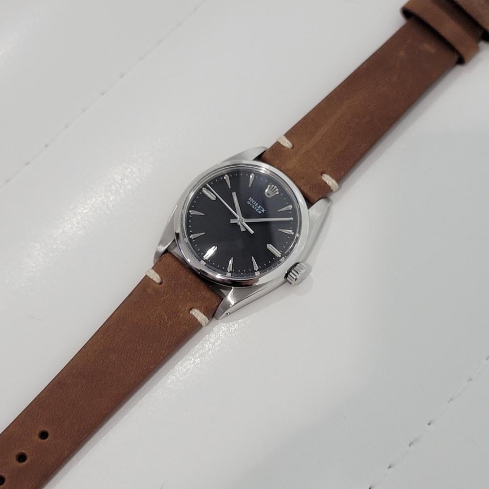 Herren Rolex Oyster Precision Ref 6424 Handgeflügelt 1950er Jahre Vintage RJC116B 4