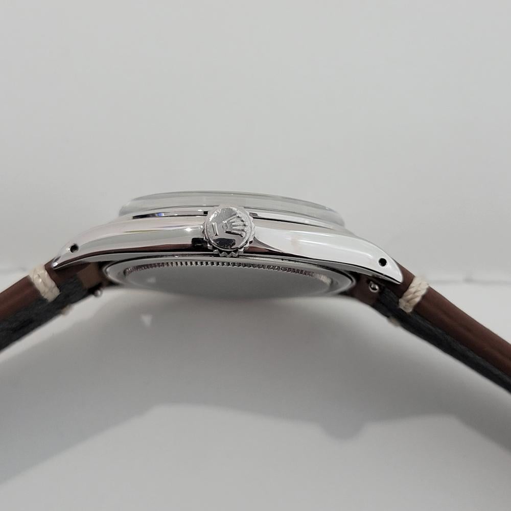Herren Rolex Oyster Precision Ref 6424 Handgeflügelt 1950er Jahre Vintage RJC116B 6