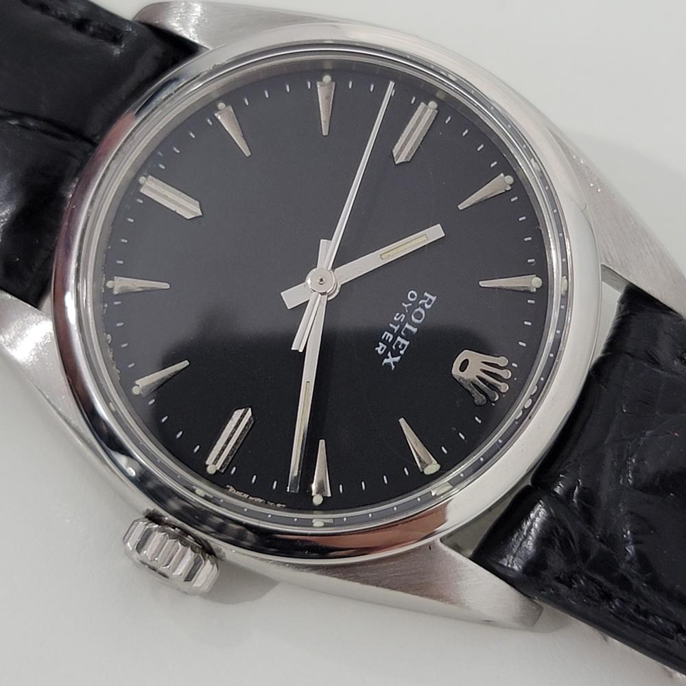 Herren Rolex Oyster Precision Ref 6424 Handgetrieben 1950er Jahre Vintage Schweizer RJC116 2