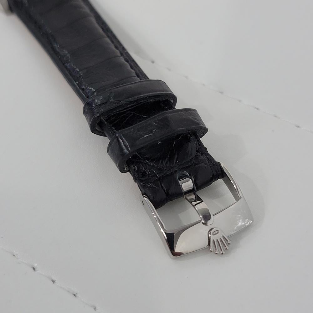 Herren Rolex Oyster Precision Ref 6424 Handgetrieben 1950er Jahre Vintage Schweizer RJC116 3