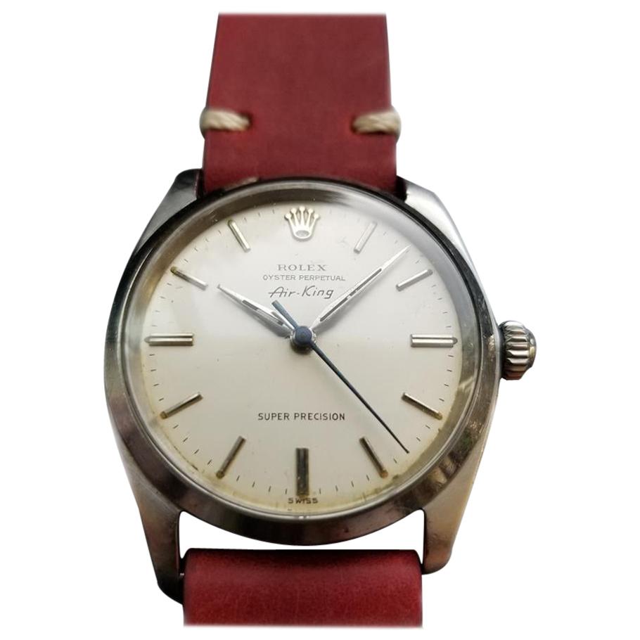 Mens Rolex Oyster Precision Ref.5500 "Air-King" Automatic, c.1960s LV760RED