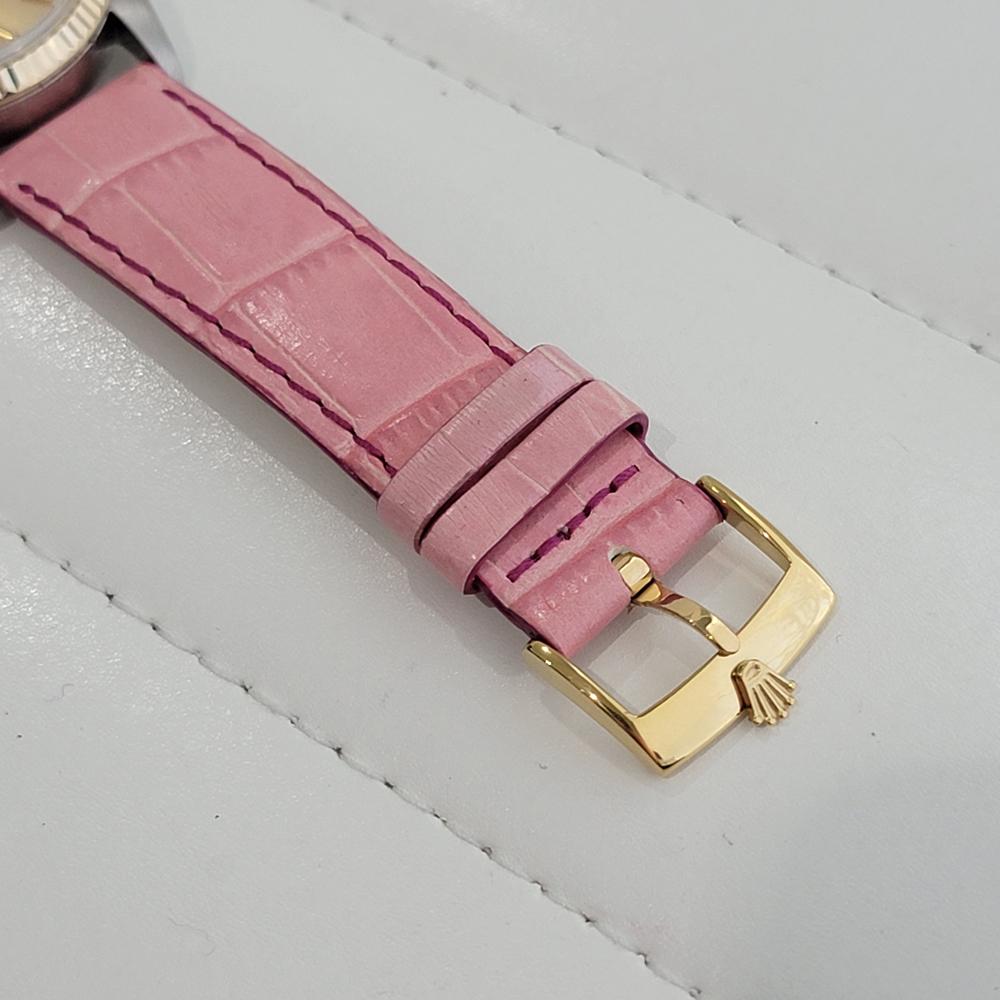 Mens Rolex Oyster Ref 16013 Datejust 36mm 18k SS Date Automatic 1980s RA488 For Sale 4