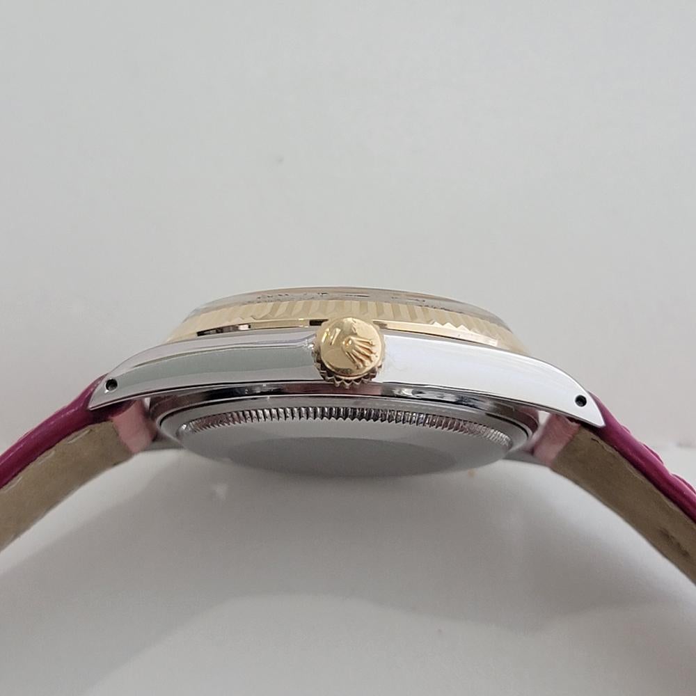 Mens Rolex Oyster Ref 16013 Datejust 36mm 18k SS Date Automatic 1980s RA488 For Sale 5