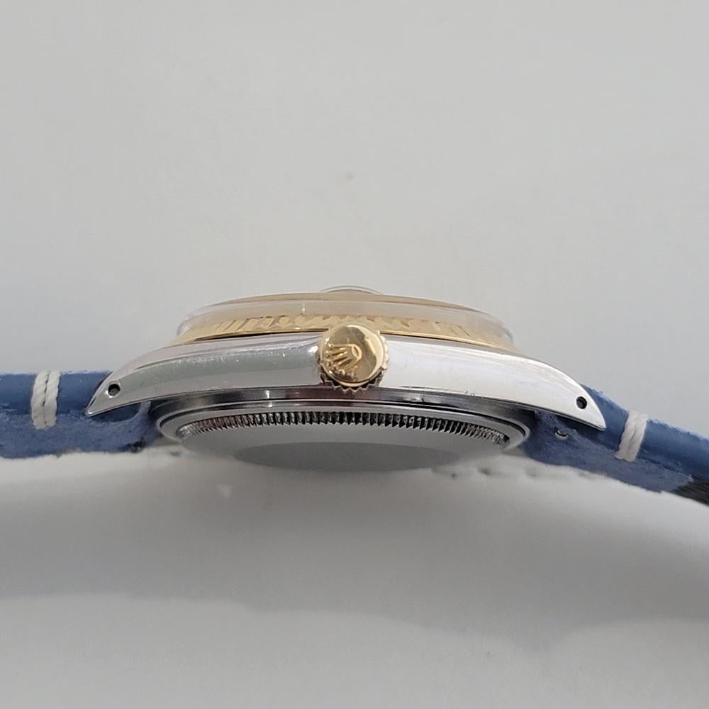 Mens Rolex Oyster Ref 16013 Datejust 36mm 18k SS Date Automatic 1980s RA489 For Sale 5