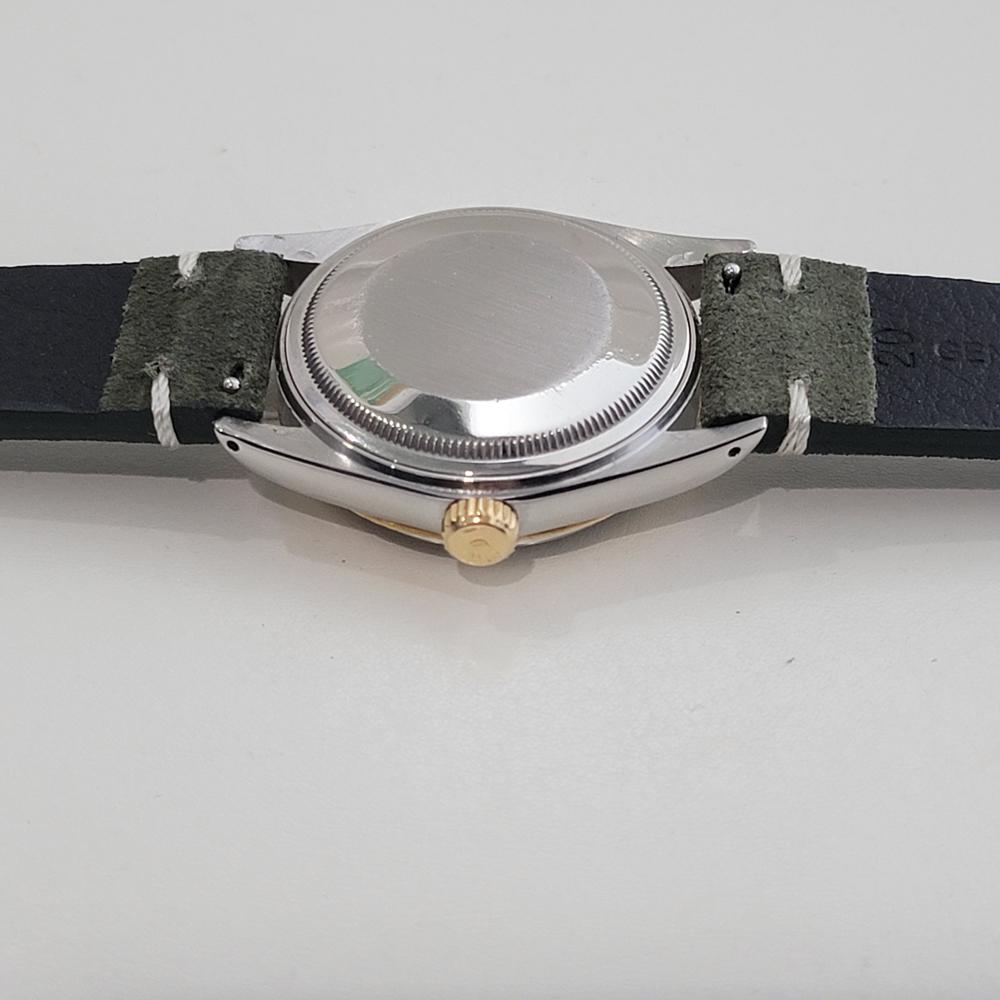 Mens Rolex Oyster Ref 16013 Datejust 36mm 18k SS Date Automatic 1980s RA490 For Sale 6