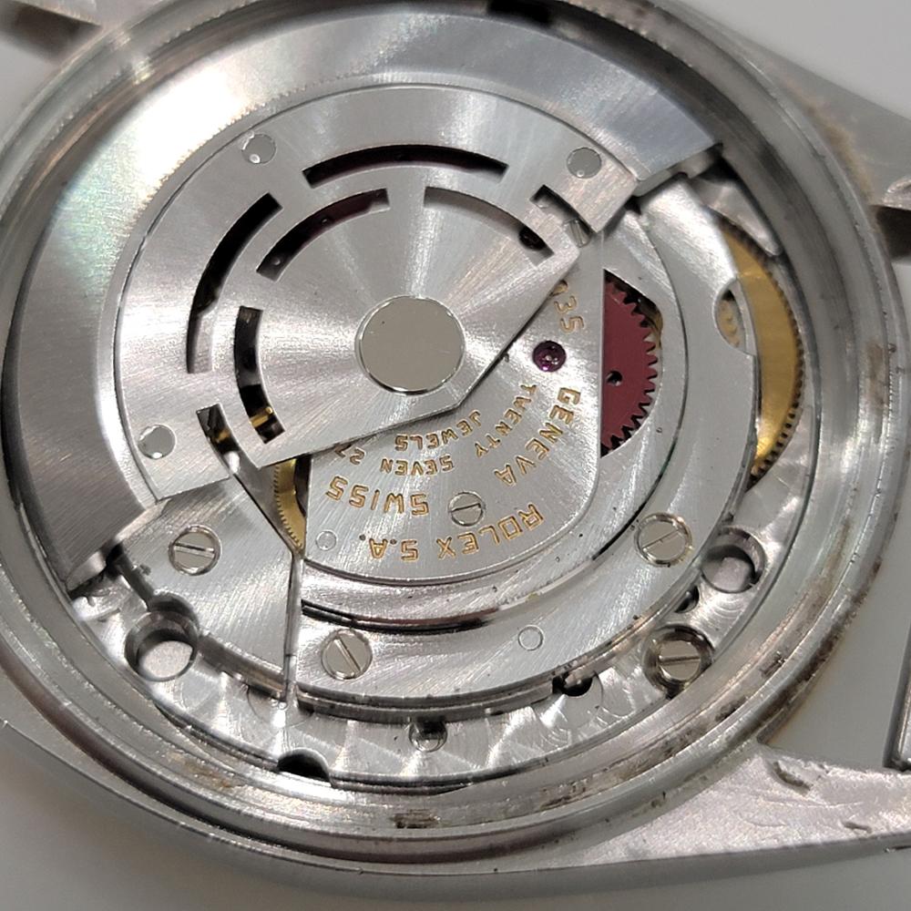 Mens Rolex Oyster Ref 16013 Datejust 36mm 18k SS Date Automatic 1980s RA490 For Sale 7