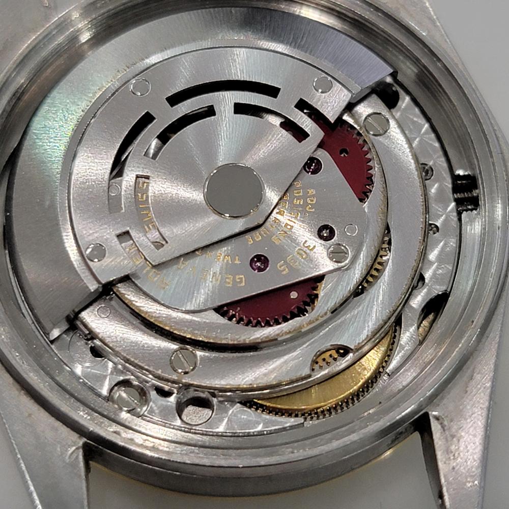 Mens Rolex Oyster Ref 16013 Datejust 36mm 18k SS Date Automatic 1980s RA521 For Sale 7