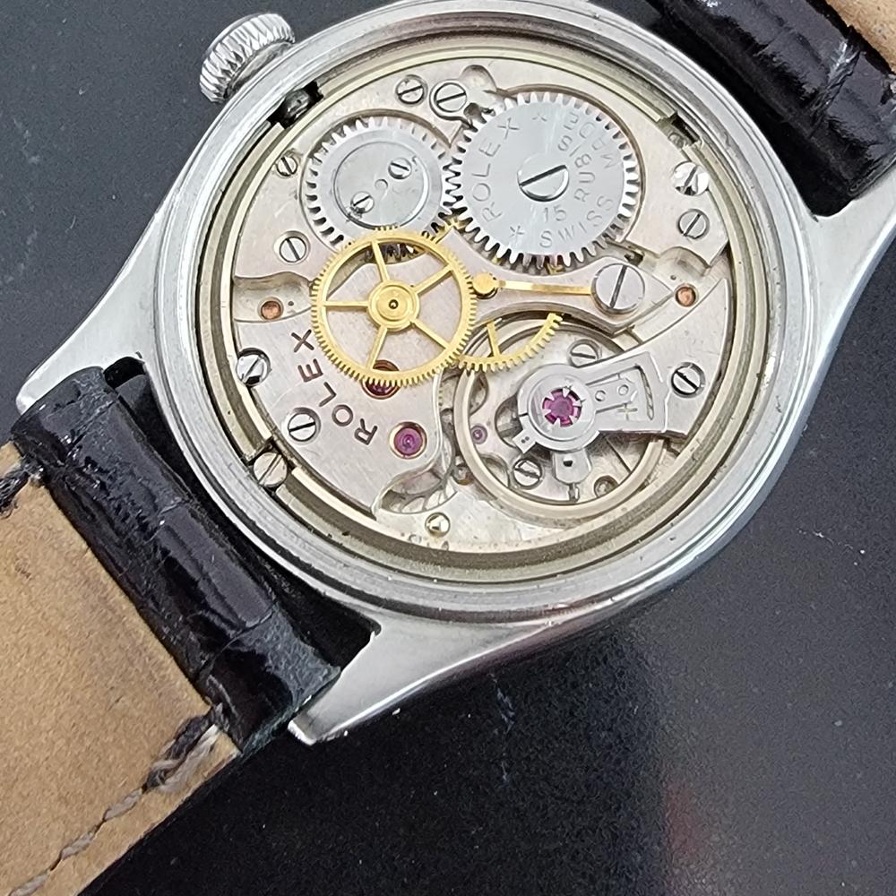 Mens Rolex Oyster Royal Ref 4444 Manual Wind 1940s Vintage Swiss RA159B 3