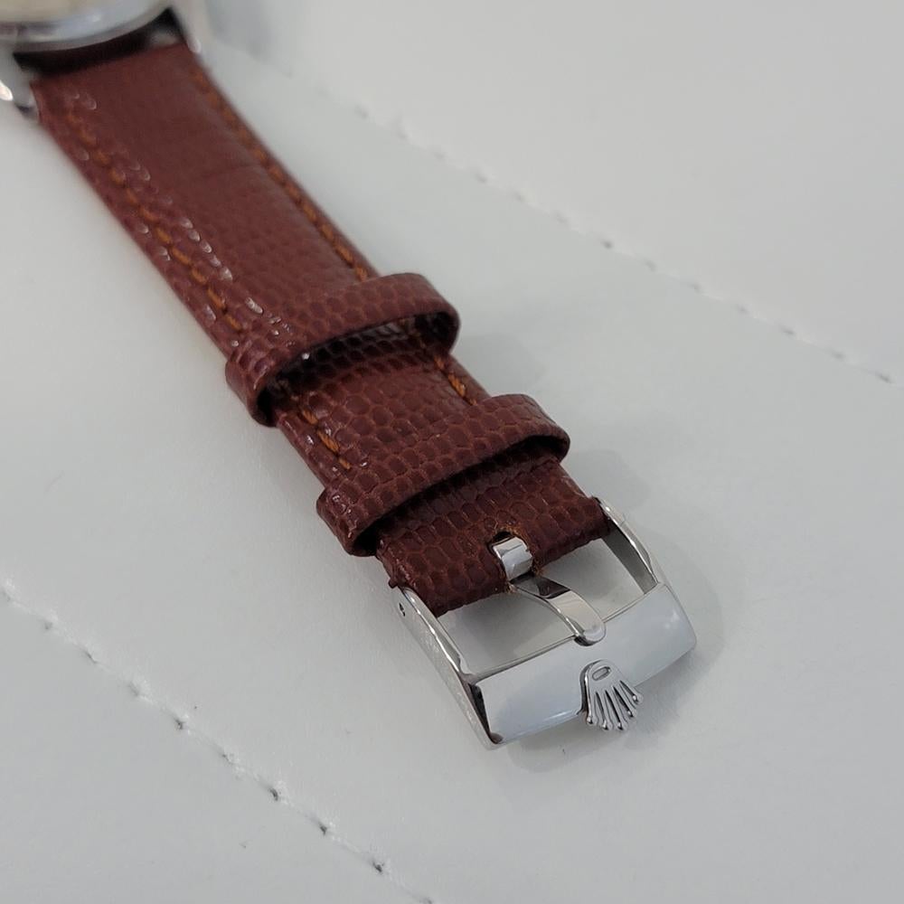 Mens Rolex Oyster Royal Ref 4444 Manual Wind 1940s Swiss Vintage RJC166 In Excellent Condition In Beverly Hills, CA