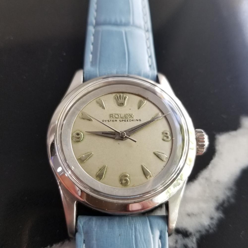 rolex oyster speedking 1950