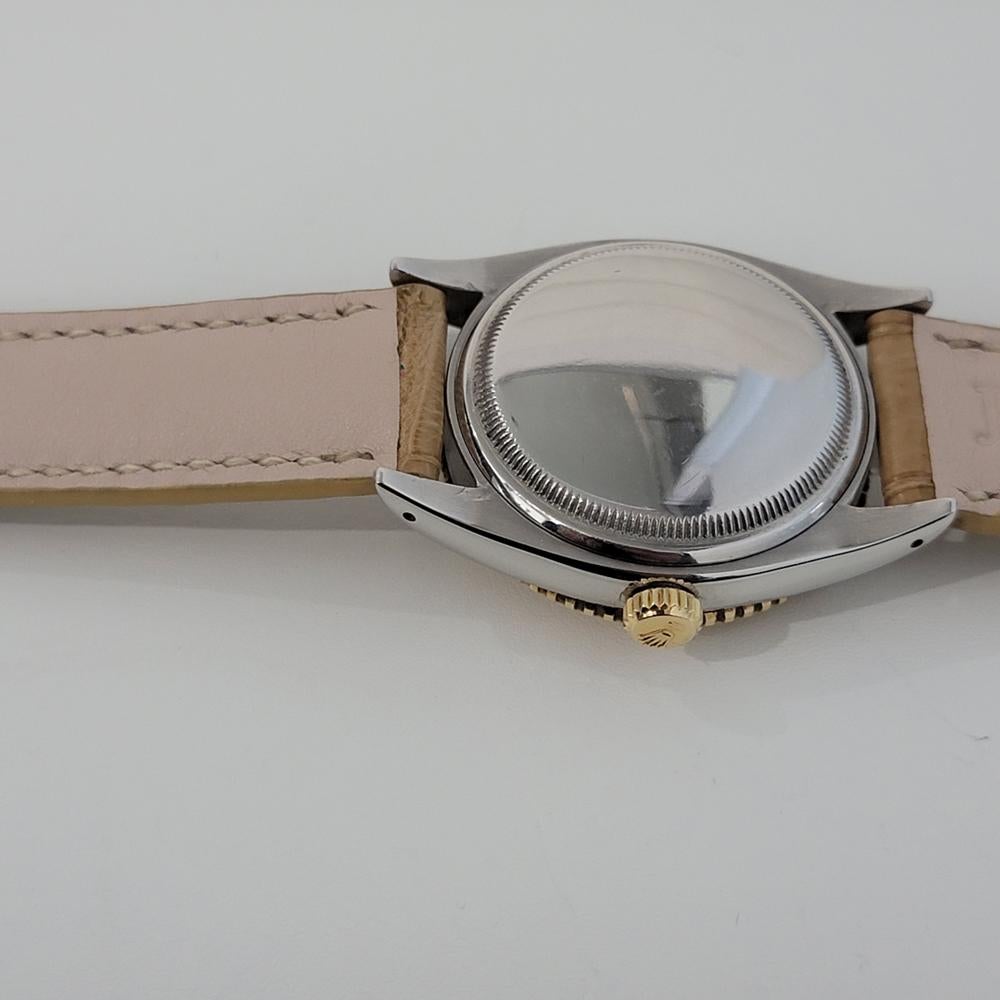 Men's Rolex Oyster Turn O Graph Ref 6309 18k SS 1950s Vintage Automatic RJC171 5