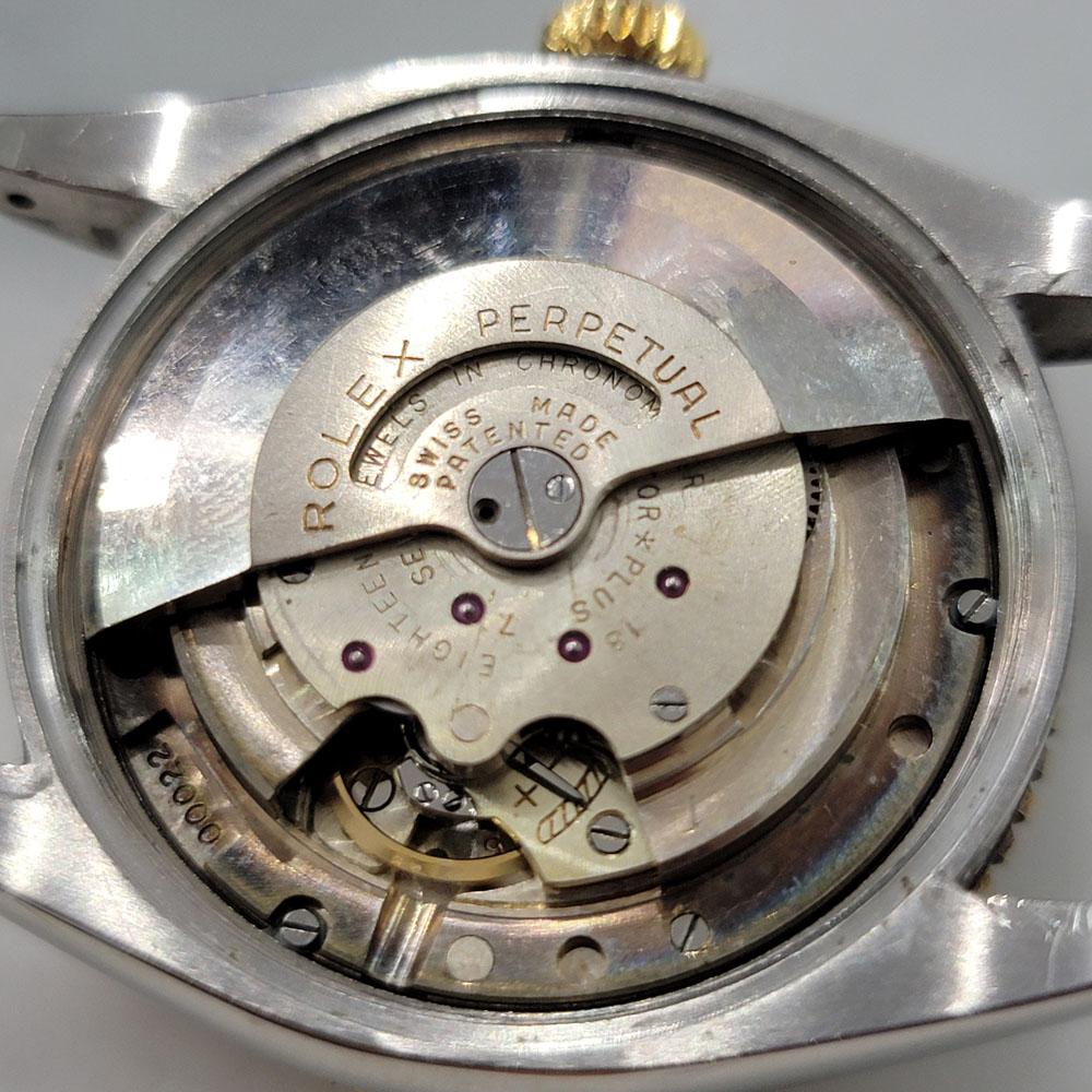 Men's Rolex Oyster Turn O Graph Ref 6309 18k SS Automatic 1950s Vintage RJC171B 7