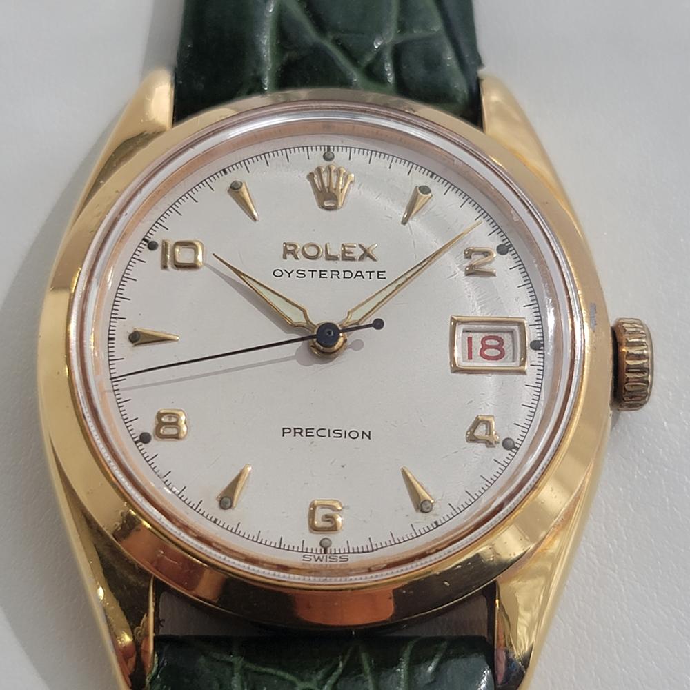 Zeitlose Ikone, Rolex Oysterdate Precision ref.6494 