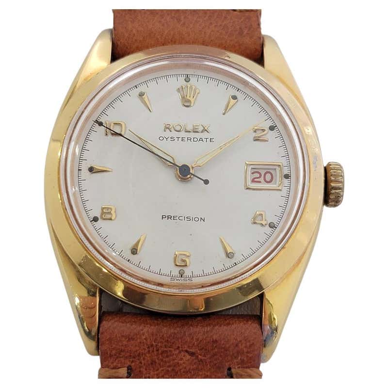 1950s Rolex Ladies Precision 14K Gold Wristwatch For Sale At 1stDibs 1950s-rolex-ladies-precision-14k-gold-wristwatch-for-sale-at-1stdibs