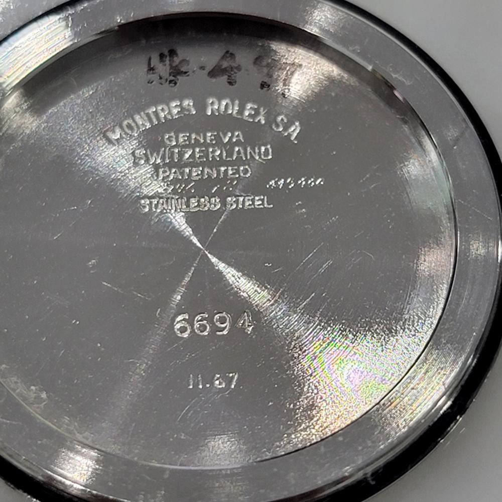 Uomo Rolex Oysterdate Precision 6694 Carica manuale 1960 Vintage Swiss RA271 9