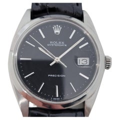 Mens Rolex Oysterdate Precision 6694 Hand-Wind 1960s Vintage Swiss RJC101B