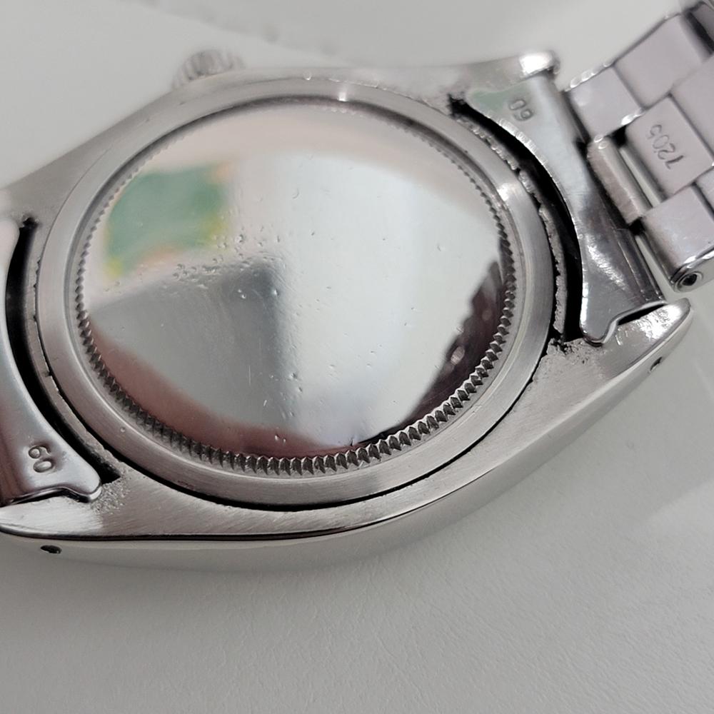 Rolex Oysterdate Precision 6694 34mm Maneki Neko Quadrante personalizzato 1970s RA415S 5