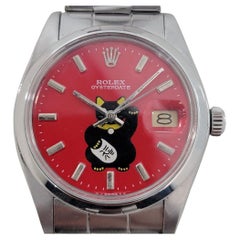 Rolex Oysterdate Precision 6694 34mm Maneki Neko cadran personnalisé des années 1970 RA415S