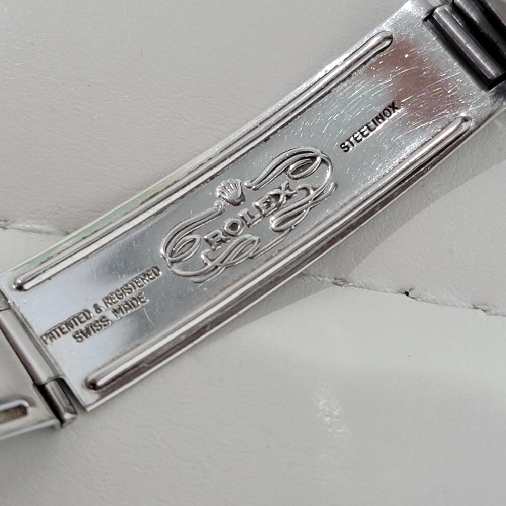 Mens Rolex Oysterdate Precision Ref 6694 34mm 1960s Manual Wind Vintage RJC187S For Sale 6