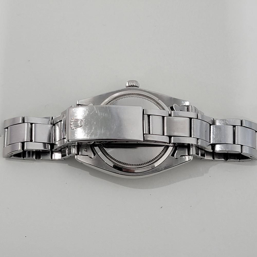 Mens Rolex Oysterdate Precision Ref 6694 34mm 1960s Manual Wind Vintage RJC187S For Sale 7