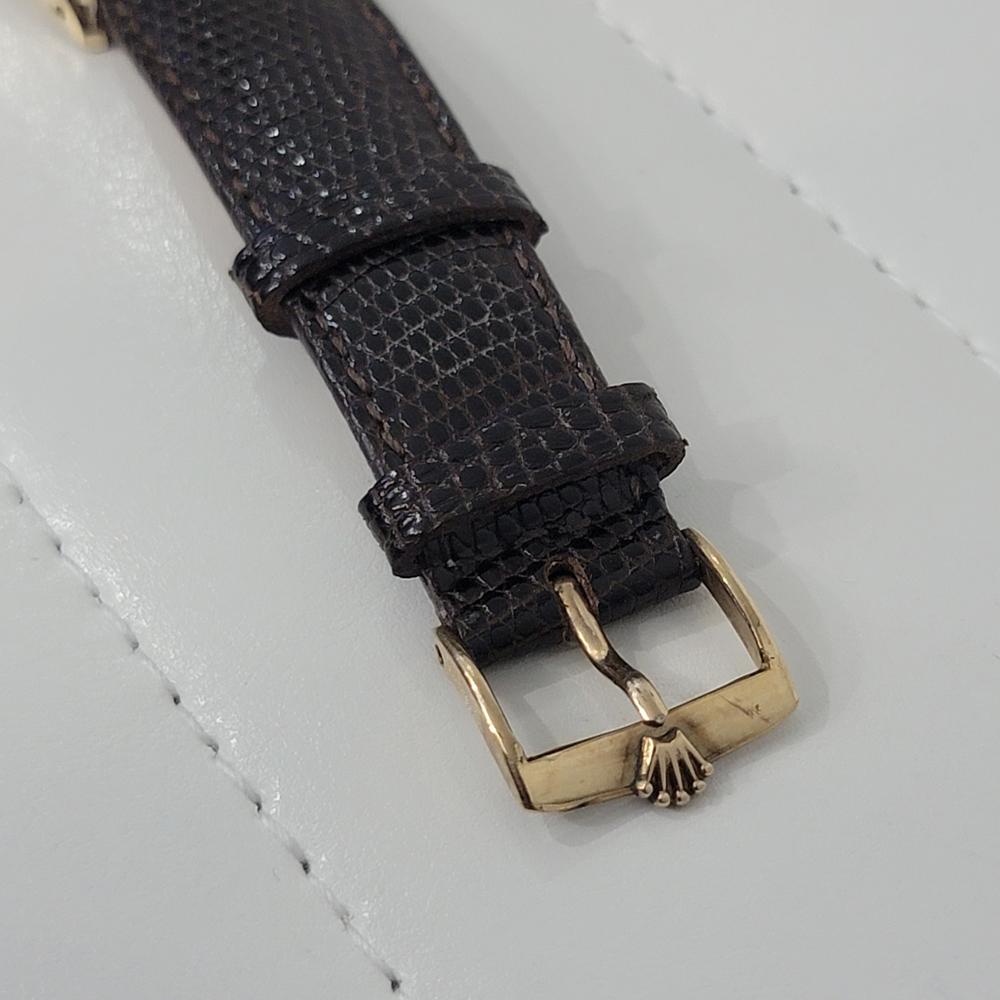 Men's Mens Rolex Oysterdate Precision Ref 6694 Gold-Capped Hand-Wind 1950s RJC169