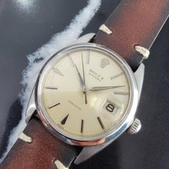 Mens Rolex Oysterdate Precision Ref 6694 Hand-Wind 1960s Vintage RA157BRN