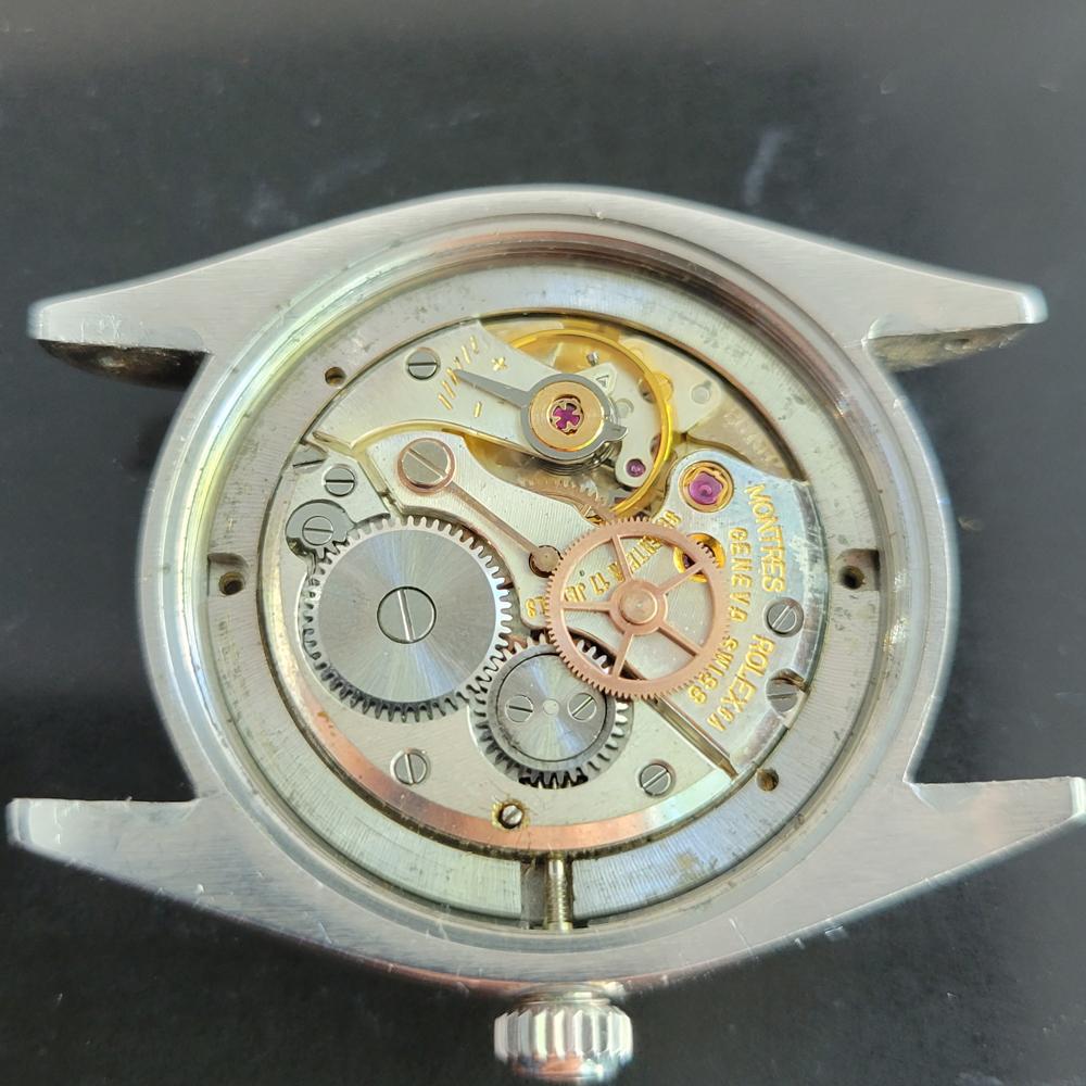 Herren Rolex Oysterdate Präzision Ref 6694 Hand-Wind 1960er Jahre Vintage RA157BRN 6
