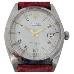 Rolex Oysterdate Precision Ref 6694 Handgeflügelt 1960er Jahre Vintage RA189R
