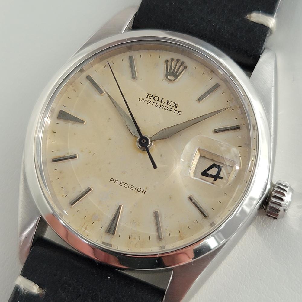 rolex oysterdate precision 6694