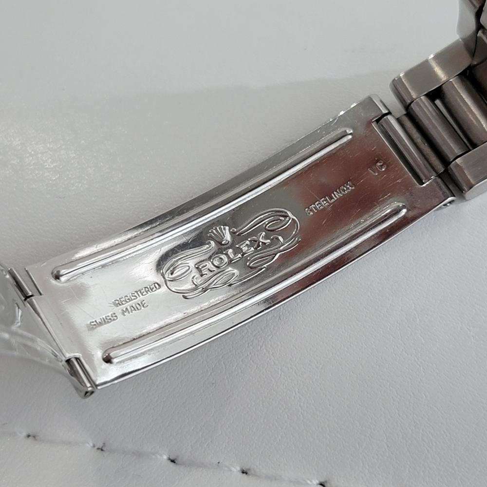 Rolex Oysterdate Precision Réf. 6694 vintage à remontage à la main, pour hommes, années 1970 RA202 en vente 4
