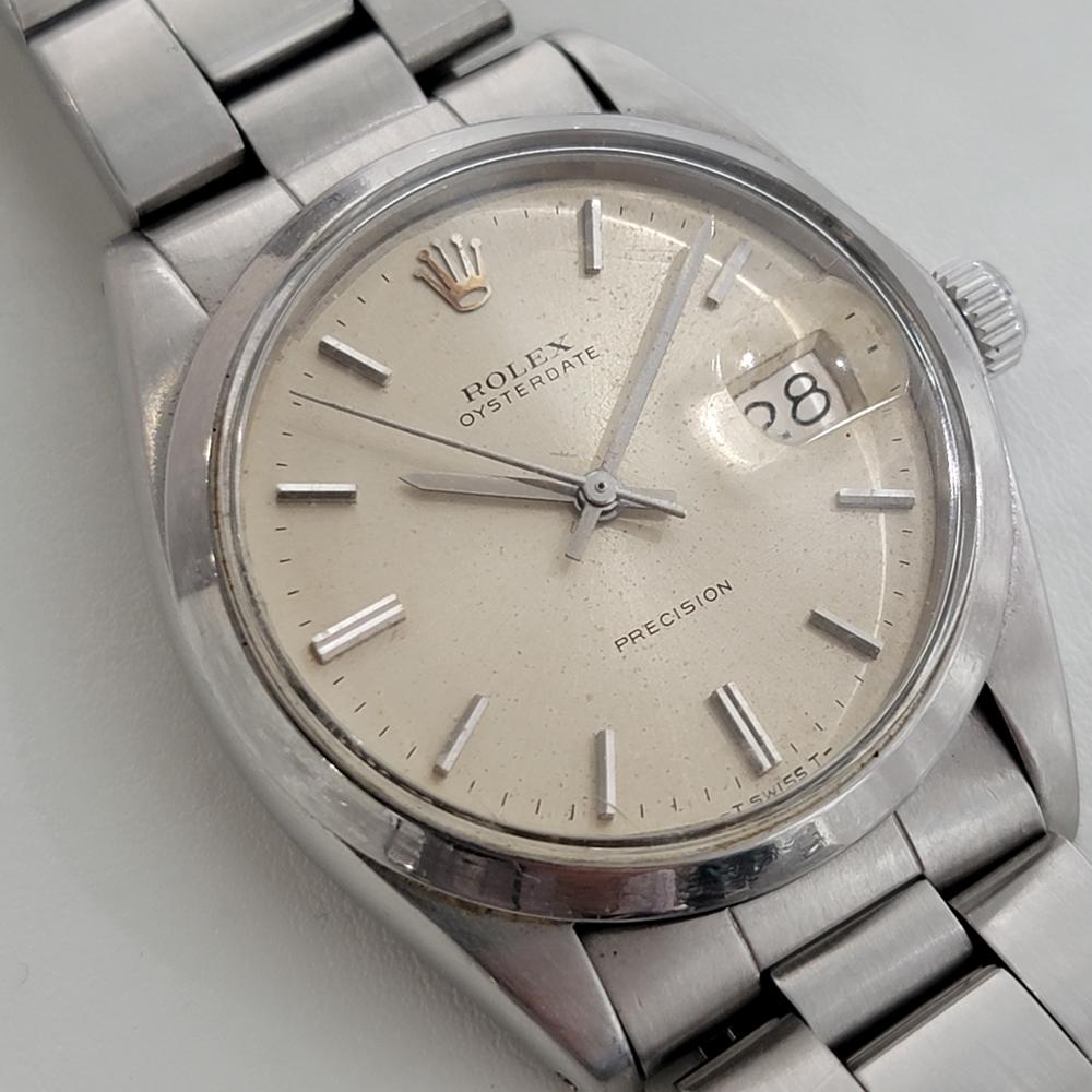 rolex precision vintage