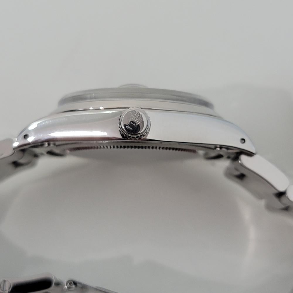 Rolex Oysterdate Precision Ref 6694 Handgeflügelt 1980er Jahre mit Papier RA217 3