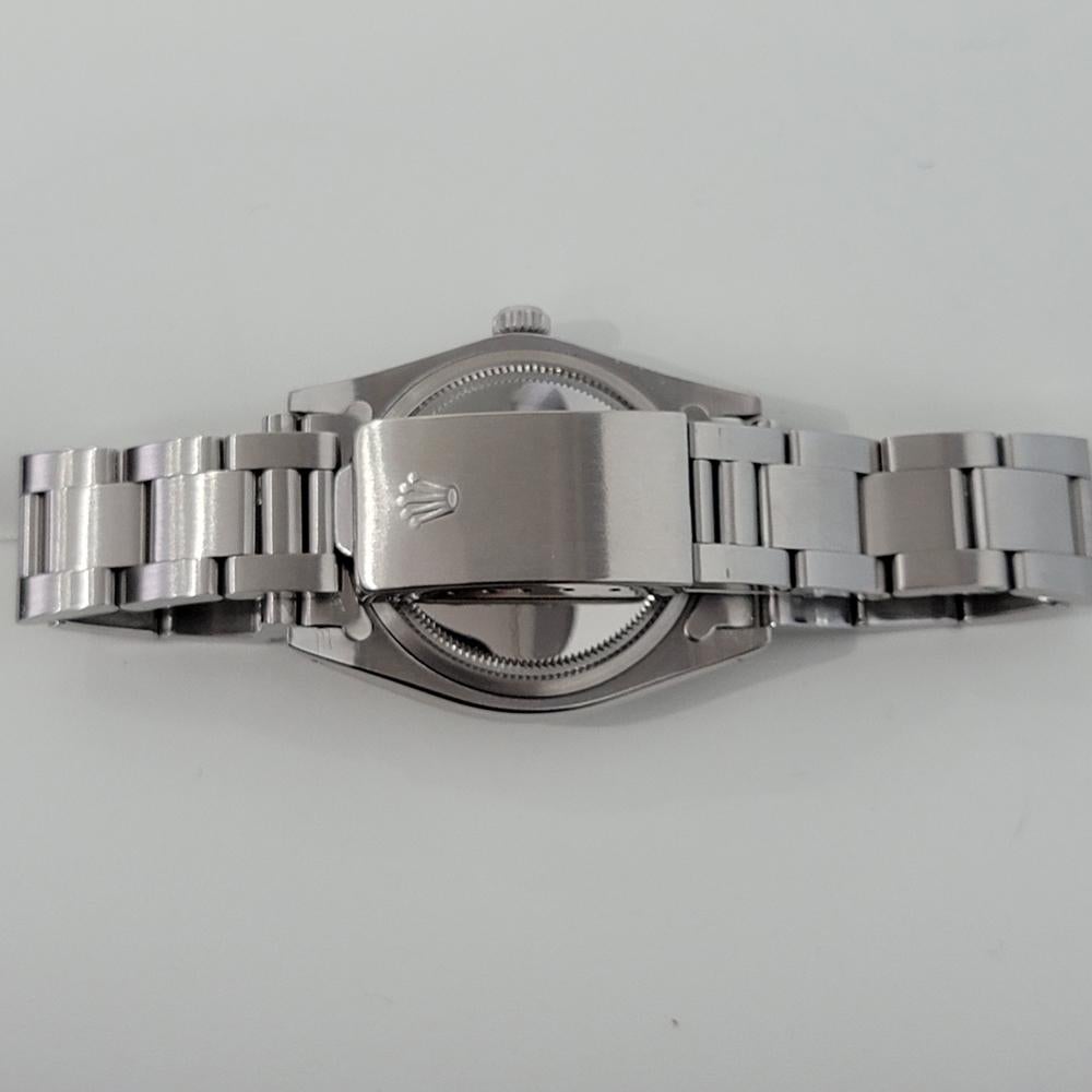 Rolex Oysterdate Precision Ref 6694 Handgeflügelt 1980er Jahre mit Papier RA217 4