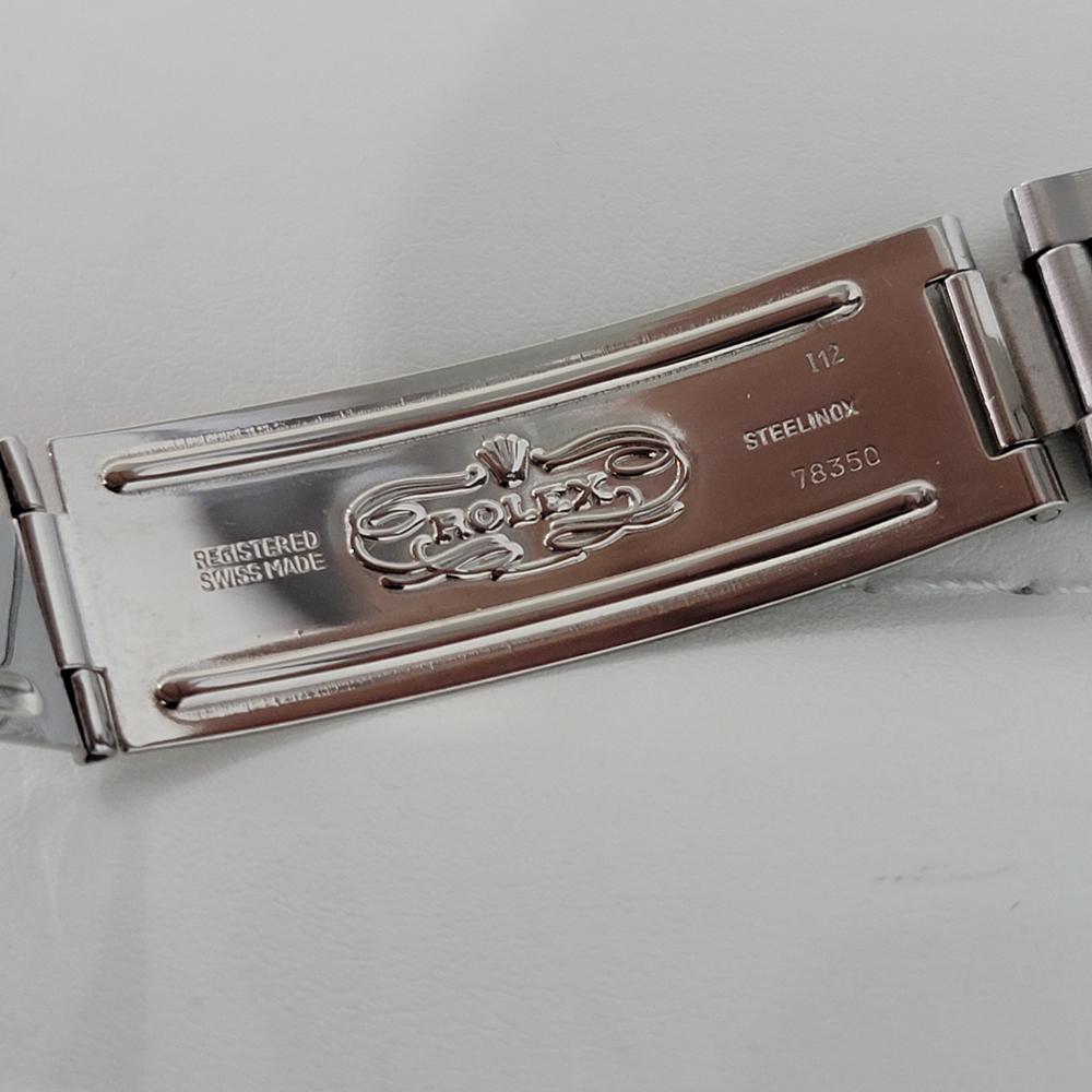 Rolex Oysterdate Precision Ref 6694 Handgeflügelt 1980er Jahre mit Papier RA217 5