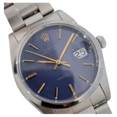 Rolex Oysterdate Precision Ref 6694 Handgeflügelt 1980er Jahre mit Papier RA217
