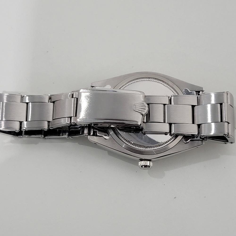 Mens Rolex Oysterdate Precision Ref 6694 34mm Manual Wind 1960s Swiss RA447 5