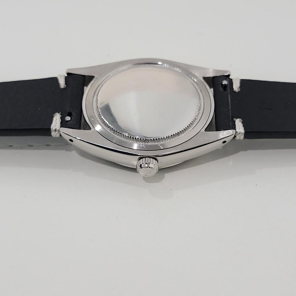 Mens Rolex Oysterdate Precision Ref 6694 34mm Manual Wind 1960s Swiss RA447B 6