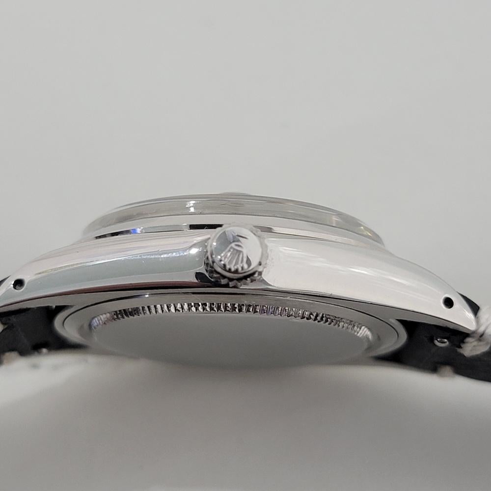 Mens Rolex Oysterdate Precision Ref 6694 34mm Manual Wind 1960s Swiss RA447B 5