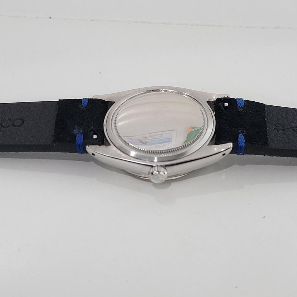 Mens Rolex Oysterdate Precision Ref 6694 34mm Manual Wind 1960s Swiss RA450B 6